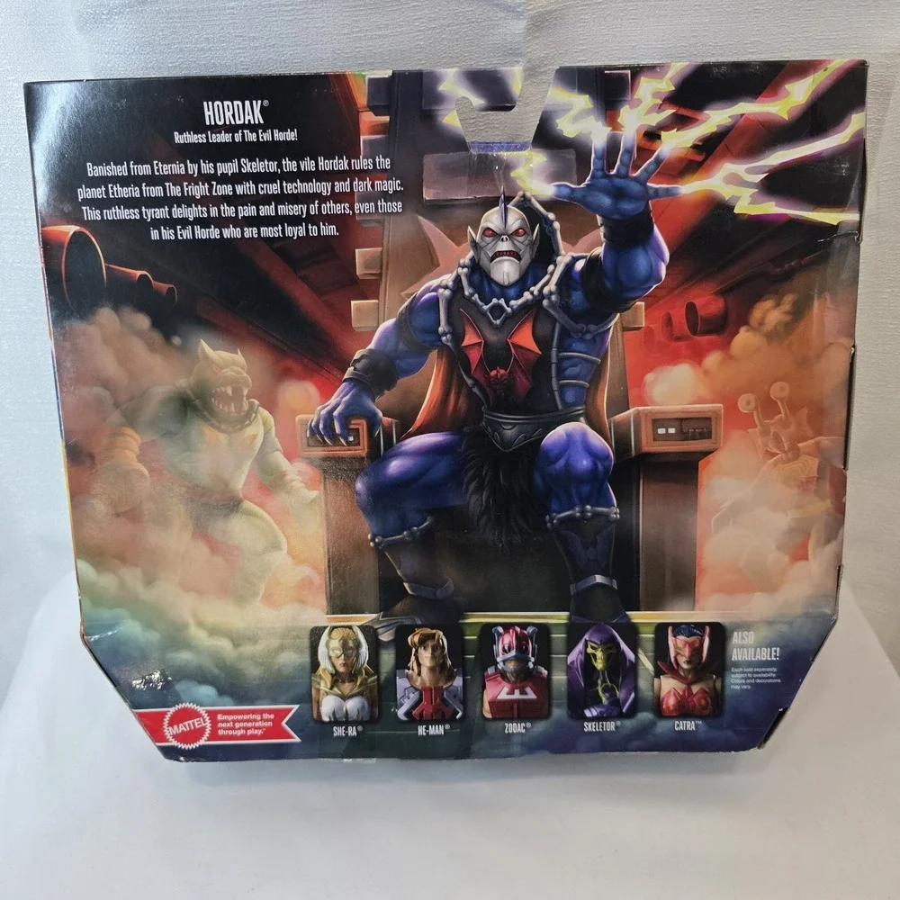 Mattel Action‎ Figure Masters of the Universe Masterverse Hordak Deluxe New Box!
